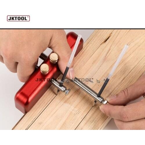 0-140mm Aluminum Alloy Dual Needles Marking Gauge Double Needles Marking Gauge Double Scriber Marking gage