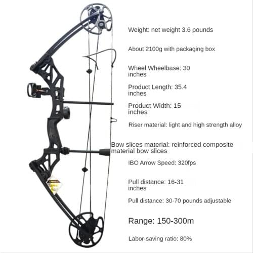 30-70 Lb Compound Bow A Set Of High Quality Compound Bow Accessories Compound Bow Archery Bow Shooting Hunting Suit