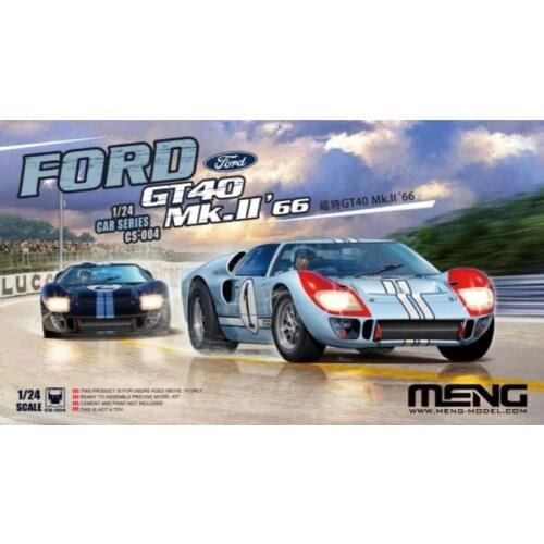 MENG CS-004 1/24 FORD GT40 MK.II'66 - Scale Model Kit