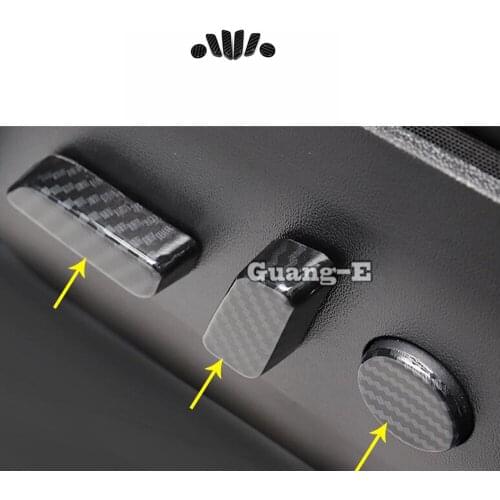For Tesla Model 3 Model3 2018 2019 2020 2021 Sticker Trim Frame Accessories Body Seat Adjustment Knob Button Switch 6pcs