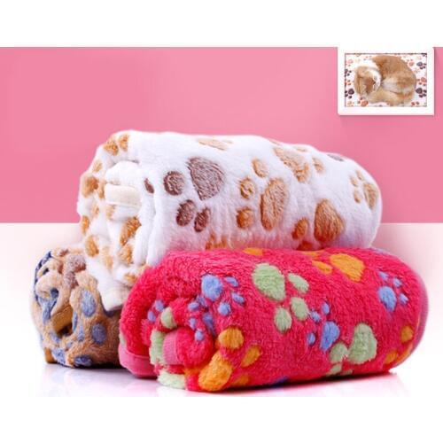 Pet Coral Fleece Bed Blanket Breathable Soft Sleeping Mat For Medium Small Cats Dogs Autumn Winter Warm Dog Cushion Sleeping Bed