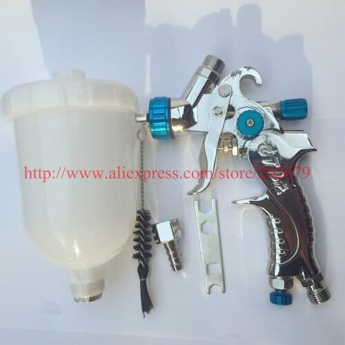 602 spray gun Auto Car Paint Spot Repair with Plastic Cup Sprayer HVLP Spray Gun 250CC cup
