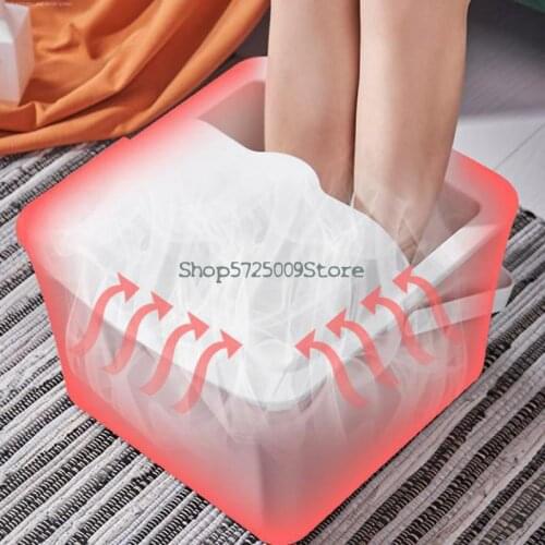 Health Care Foot Bath Bucket Plastic Thickened Insulation Foot Bath Artifact Over Calf Foot Bath Foot Bath Basin Constant Temper