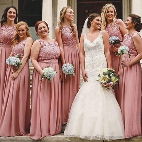Bridesmaid Wedding Party Guest Dresses 2020 Womans Evening Formal Night Long Dress Gown