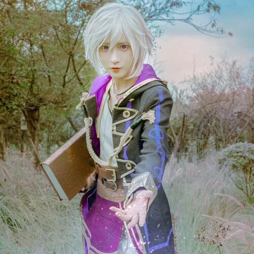Fire Emblem Awakening Robin Daraen Cosplay Costume Full Set COSPLAYONSEN All Sizes with Cloak
