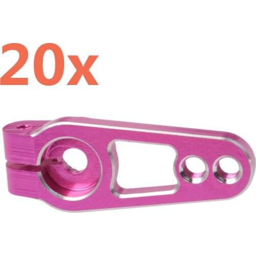 20Pieces Aluminum Alloy 25T Servo Horn Arms 31mm For 1/10 TRX4 Sakura D4 RC Cars Drift Crawler Universal Accessories Parts