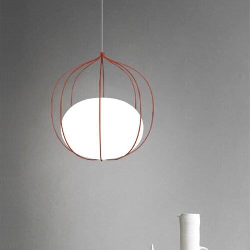 Modern Pendant Lights Nordic Iron Glass Hanging Lamp For Kitchen Dining Room Bedroom Bar Chandeliers Home Decor Lighting Fixture