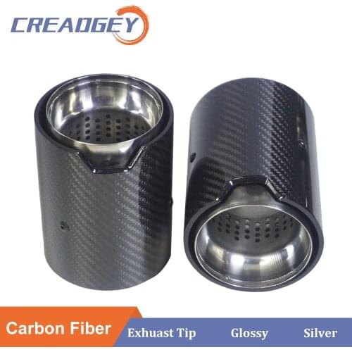 Universal Rear Exhaust Muffler Tail Pipe For BMW M2 F87 M3 F80 M4 F82 F83 M5 F10 M6 F12 F13 Series Car Accessories Sporty Style