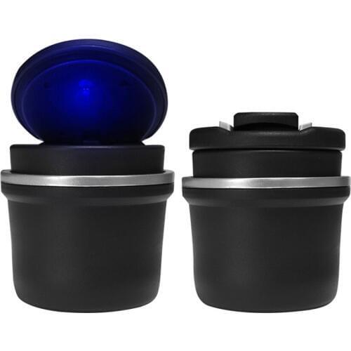 High quality Automotive supplies ashtray with LED lamp vehicle ashtray automotive ashtray