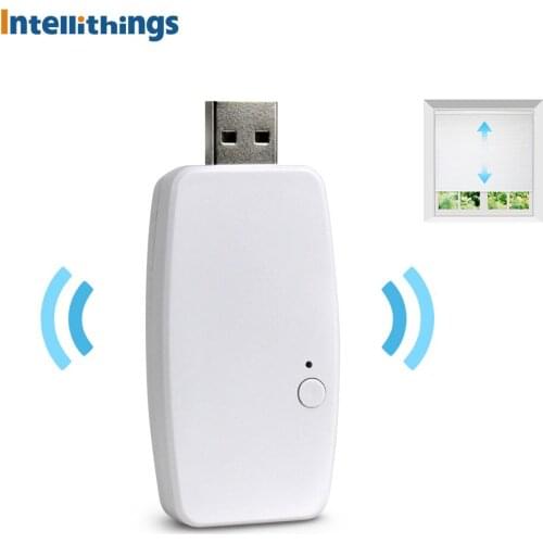 Intellithings Tuya WiFi Dongle USB For AM15 Roller Shade Motor App Control Mini Size for Smart Curtain Motor