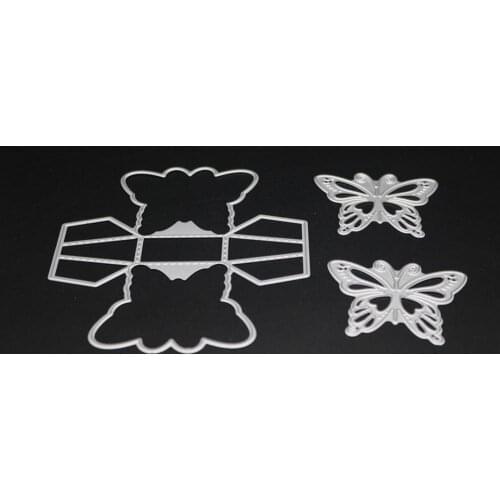 YINISE SCRAPBOOK Metal Cutting Dies For Scrapbooking Stencils BUTTERFLY BAG DIY PAPER Album Cards Making Embossing Die CUT Cuts