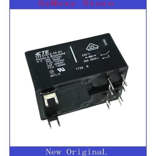 1PCS/LOT Relay T92S7D12-24-02 T92 30A/277VAC DIP