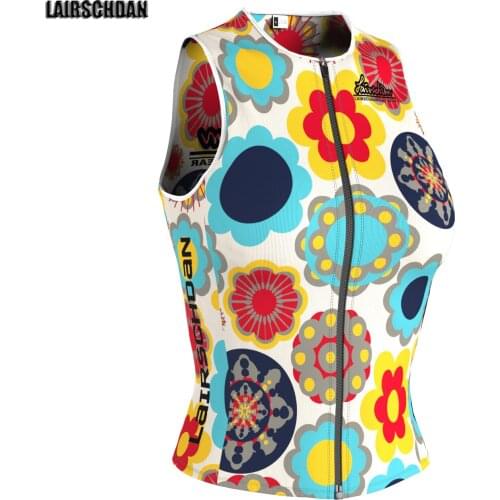 2021 new LairschDan mallot ciclismo mujer verano sin mangas quick dry women bicycle vest fashion sleeveless cycling jacket gilet