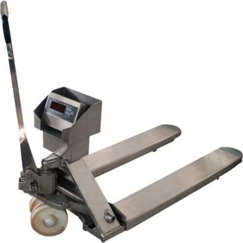 3000kg hand pallet truck weighing scale