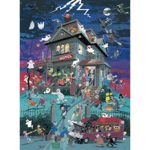 Anime High Quality Puzzle 1000 Pieces Wooden Adult Children Stress Relief Educational Toy Puzzle Festival Birthday Gift BC50PT