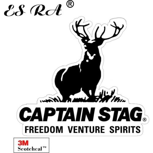 Brand Stickers Logo Waterproof Laptop Outdoor Camping Pegatinas Car Decals Black Deer Vinyl for Bycle Bottle Motor Suitcase