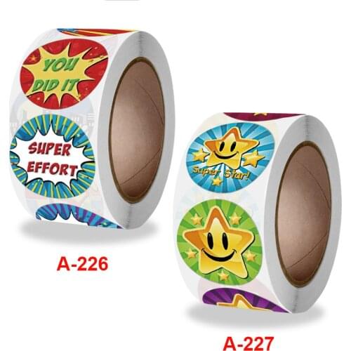 Childrens cartoon toy stickers student stickers toy teachers encourage reward game stickers