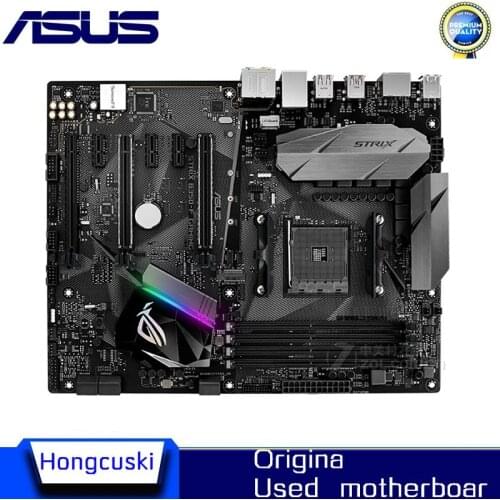 For ASUS ROG STRIX B350-F GAMING original motherboard Socket AM4 DDR4 B350 Desktop Motherboard
