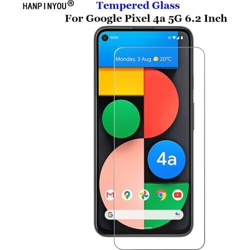For Google Pixel 4a 5G 6.2" (Not 4G) Tempered Glass 9H 2.5D Premium Screen Protector Protection Film