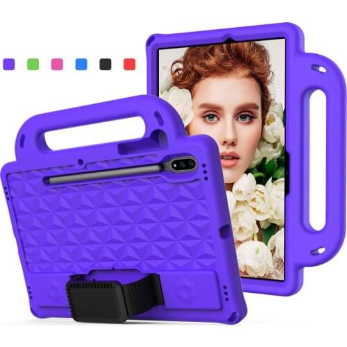 For Samsung Galaxy Tab A7 10.4" T500 T720 T860 T870 P610 10.5" 11inch Cover EVA Drop Resistance Protection Children Tablet Case