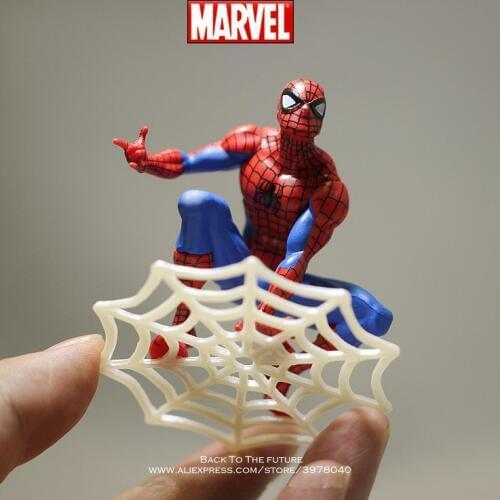 Disney Marvel Avengers Spider Man 5cm Action Figure Posture Anime Decoration Collection Figurine Toys model for children gift