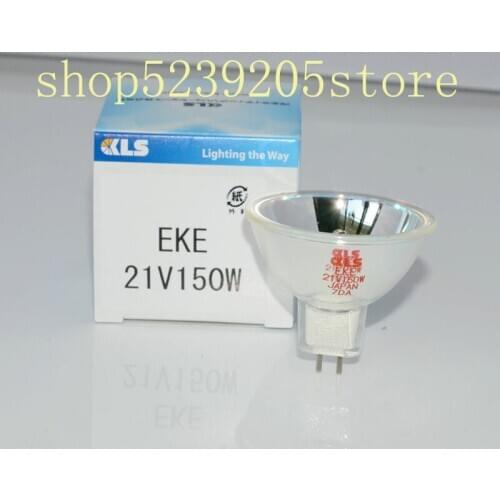 KLS EKE 21V150W GX5.3 MR16 halogen lamp cup kls eke 21v 150w Microscope optical instrument cold light source bulb