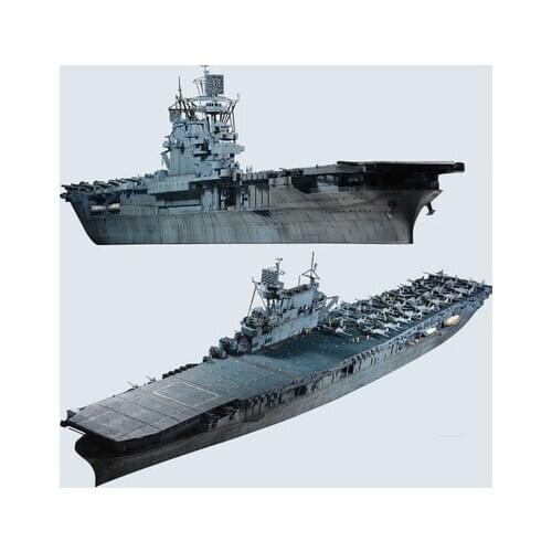 1/700 USS Enterprise CV-6 1941 Aircraft Carry Military Assembly Model Kits Plastic Boat Hobby Model Kits DIY 06708