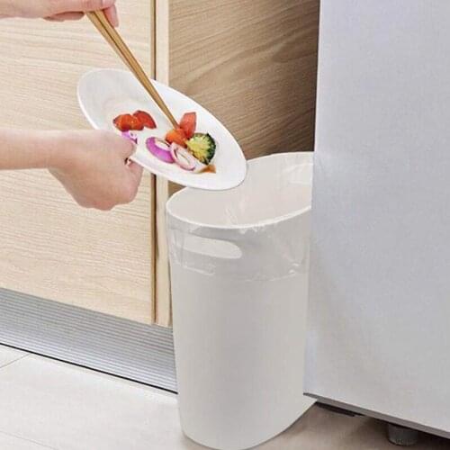Trash Can Creative Household Living Room Uncovered Bedroom Kitchen Bathroom Large Size Sorted Trash Can