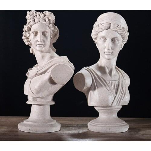 Nordic Sculpture Figures Statue Decoration Office Decoration Diana