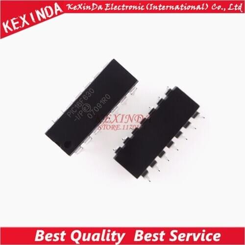 PIC16F630-I/P DIP14 PIC16F630-I DIP PIC16F630 DIP-14 16F630 20pcs/lot Free shipping