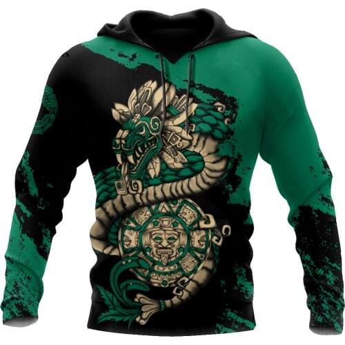 PLstar Cosmos 3DPrint Newest Aztec Mayan Art Funny Unique Men/Women Harajuku Casual Streetwear Hoodies/Zip/Sweatshirt Style-5