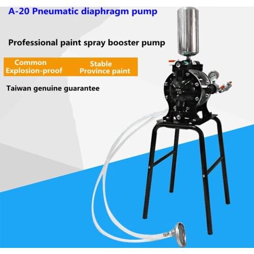 Taiwan SPMEKE A-20 pneumatic diaphragm pump 1/4" pump pneumatic paint diaphragm pump