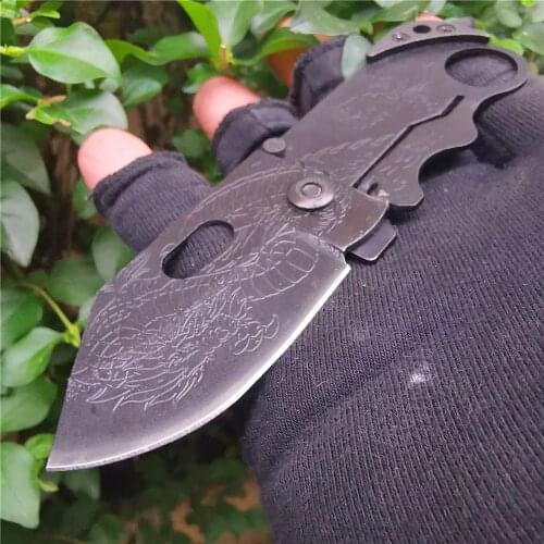 Mini Folding Knife, Stainless Steel Pocket Knife, 8CR13MOV Stainless Steel Fruit Knife, Outdoor Tool, Sharp and Durable, Gift