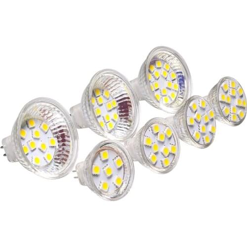 2pcs/lot MR11 9pcs 5060 SMD LED Bulb Lamp AC/DC10-30V 12V/24V White Warm White 1.8W Low Power Consume