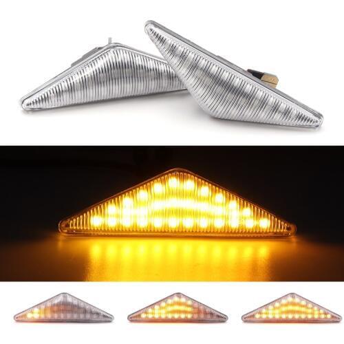 Clear lens Led Dynamic Side Marker Turn Signal Light Sequential Blinker Light For Ford Mondeo 2000-2006 Focus MK1