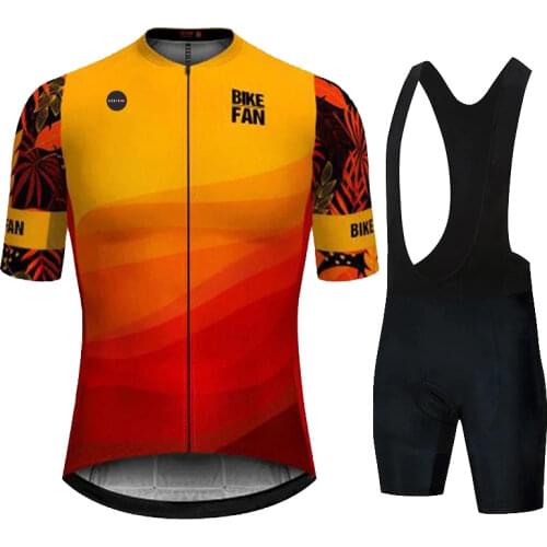 Strava Cycling Jersey Set Riding Clothing Triathlon Custom Mtb Clothes Summer Short Sleeve Summer Bike Cycling Clothing Suit