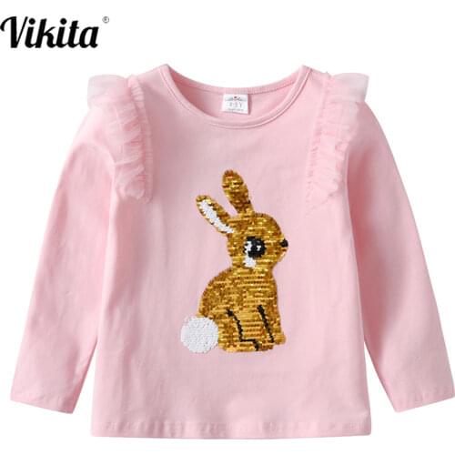 VIKITA Long Sleeve Shirts For Girls