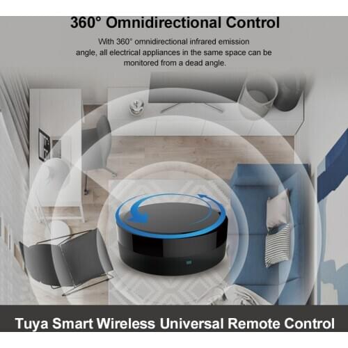 WIFI Universal Smart IR Control Hub Smart Home Infrared Wireless Remote Control Via Smart Life Tuya APP Work