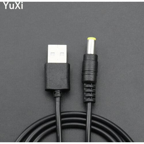 YuXi USB to DC 5V Power Plug USB Male to DC 5.5 *2.1 mm Jack Power Cable AC plug Transfer Connector Charger interface converter