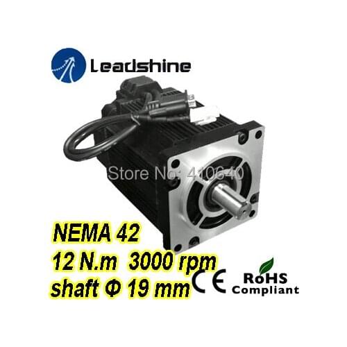 Leadshine Easy Servo Motor Closed Loop Stepper 3 phase 1103HBM120H-1000 with 220 230 VAC 12 NM 1000 line encoder