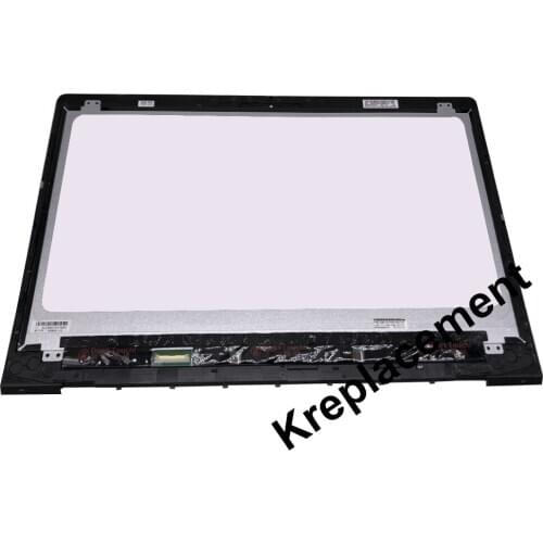 For HP Envy 17-AE108CA 17.3" 1080P LED LCD Touch Screen Digitizer Glass Assembly Kit Display Panel with Frame
