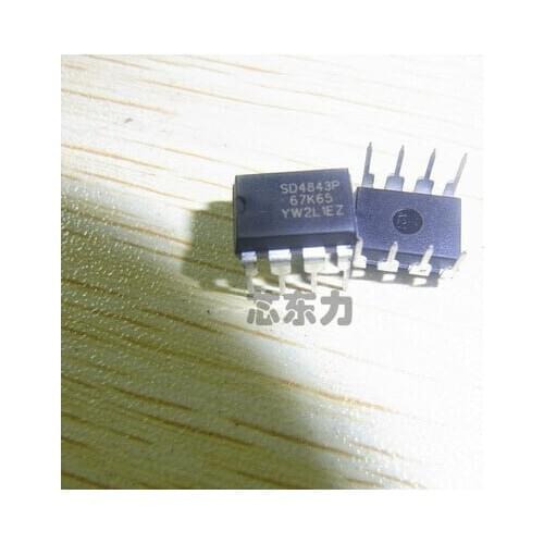 10pcs/lot SD4843P SD4843 SD4843P67K65 DIP8 Switching supply chip new original