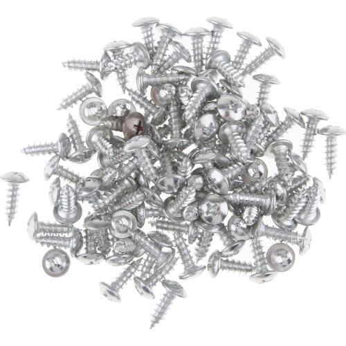 100Pcs Fairing Fasteners Screws For Motorcycle Sportbike Dirt Bike
