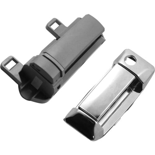 2PCS SET FOR MIDDLE CHROME EXTERIOR AND INNER for TOYOTA Hiace H200 05-C (Quantum) MR:69230-26090 ML:69240-26090 RR:69207-26010