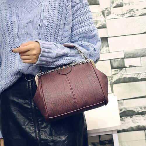 HANSOMFY brand casual shoulder bags women small messenger bags ladies retro design handbag female crossbody bag MQ-34