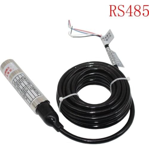 0-6m,7m,8m,9m,10m water level sensor with RS485 communication function water level transmitter with sensor cable