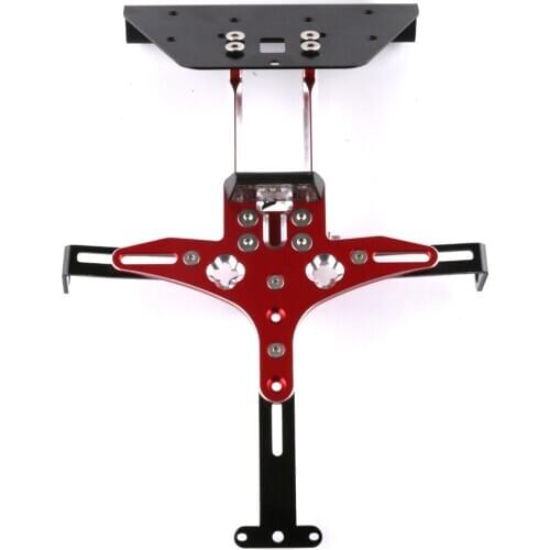 CNC Registration License Number Plate Holder Bracket Mount Kit For KYMCO AK550 AK 550 2017 2018 Motorcycle Scooter Accessories