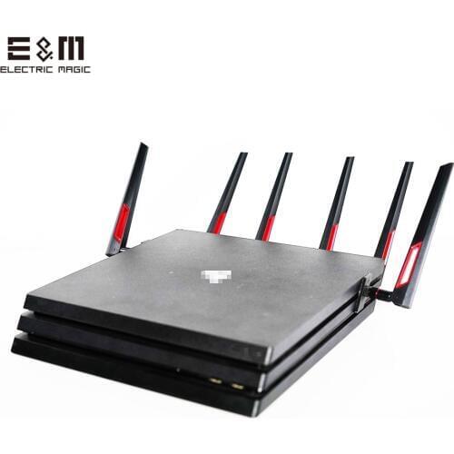 Plash Speed Router Mod for PS4 Play Station Xbox Nintendo NS Console Host Funny Antenna Camouflage Wifi Geek Toys