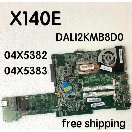 DALI2KMB8D0 For Lenovo X140E Motherboard 04X5382 04X5383 Mainboard 100%tested fully work