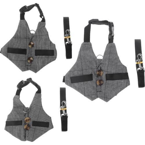 Multipurpose Rabbit Harness Small Pet Leash Chinchillas Guinea Pig Vest Clothes